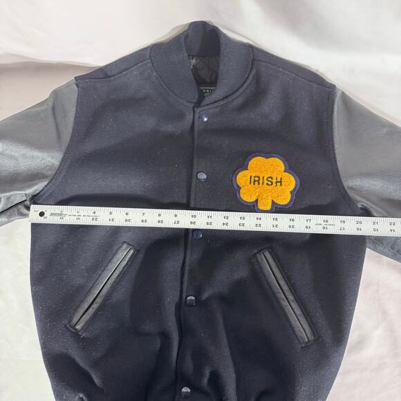 Vintage Notre Dame OG Holloway Rudy Varsity Jacket. Size Youth XL - Picture 5 of 7